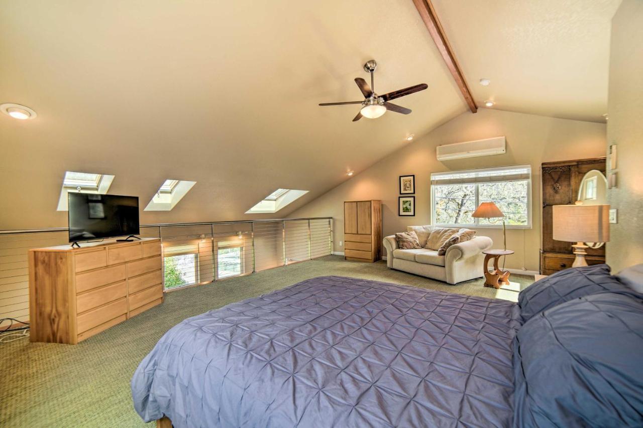 Hilltop Loft Ukiah Vacation Rental! Eksteriør billede